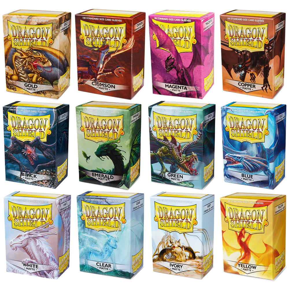 Pokemon Binder Card - 100pcs/Box 66*91cm Matte Cards Sleeves Dragon
