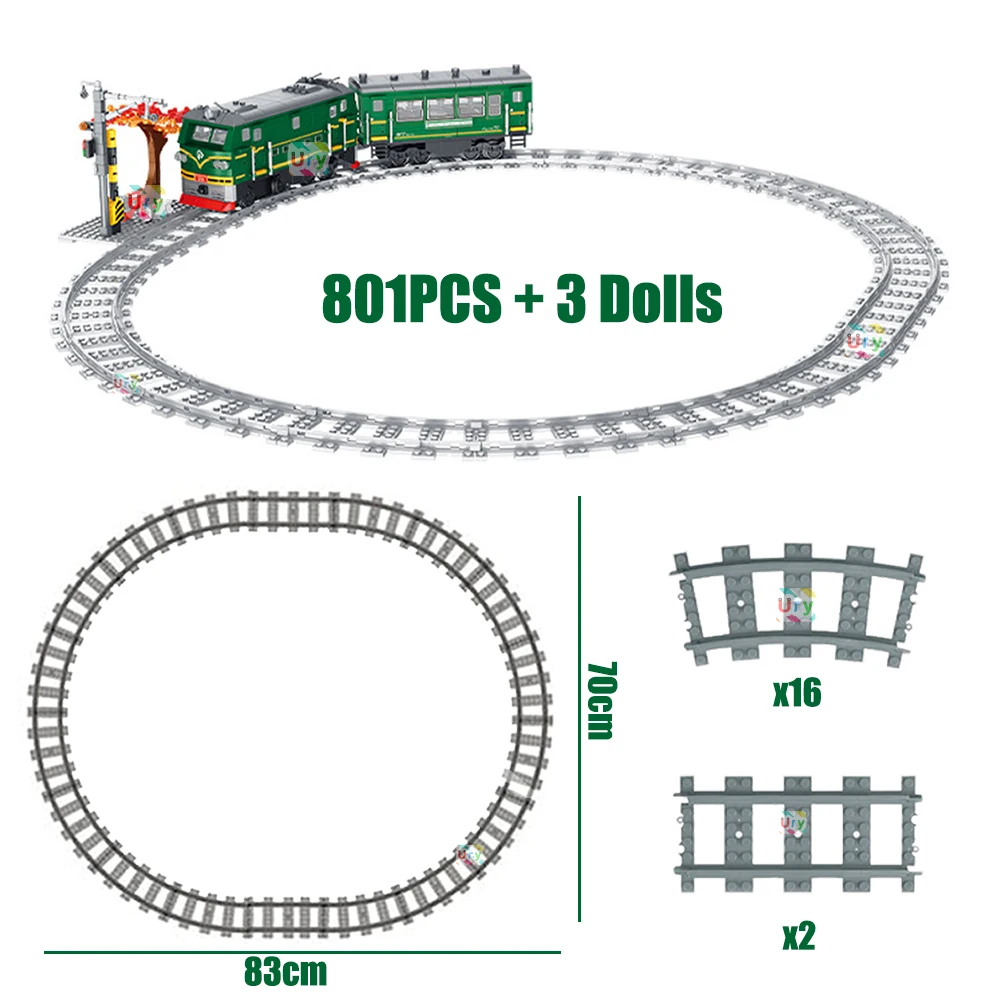 Technical Retro Green Steam Tr - Lego Set City recension och pris