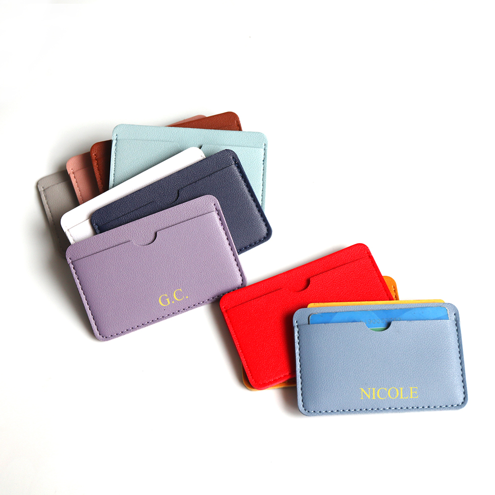 Custom Logo Small Card Holder  - Card Top Loader recension och pris