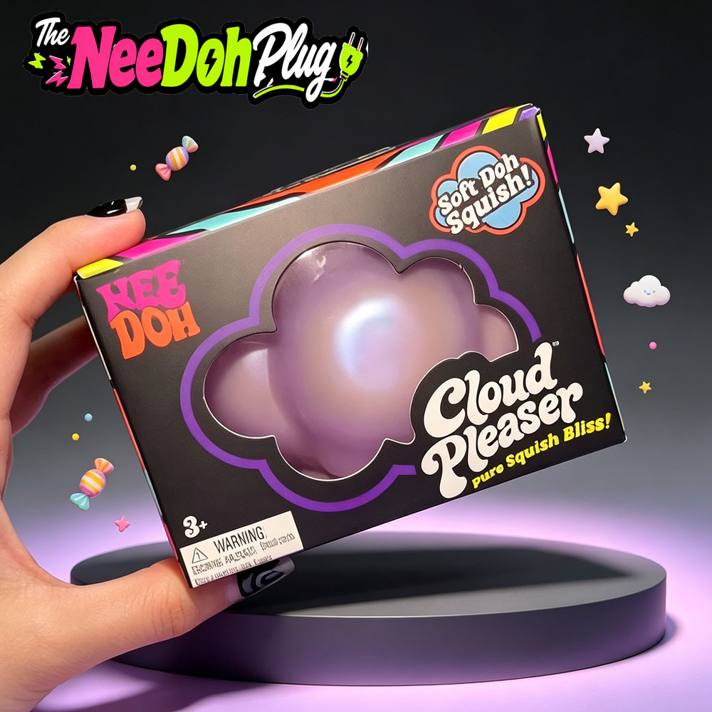 Needoh Cloud Pleaser Slow Risi - Fidget Cube Original recension och pris