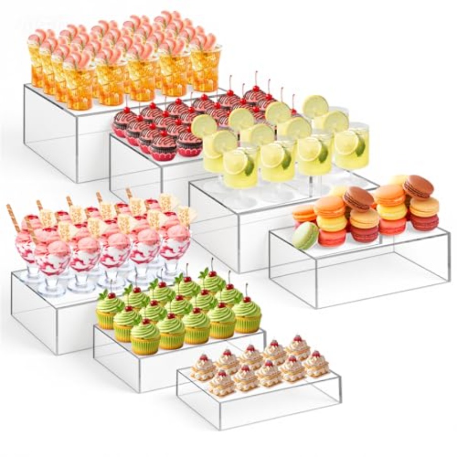 Catering dessert table risers  - Display Risers Set recension och pris