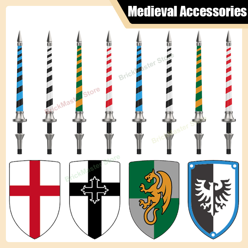 Medieval Military Castle Knigh - Lego Minifigure Holder recension och pris