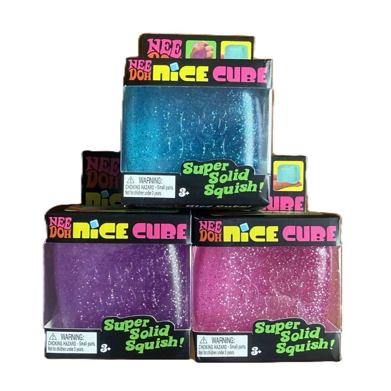 Schylling Nee Doh Glitter Cube - Fidget Cube Original recension och pris