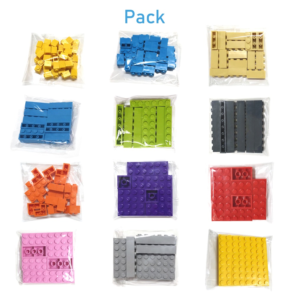 200pcs 2x4 Dot DIY Building Bl - Lego Set Creator recension och pris