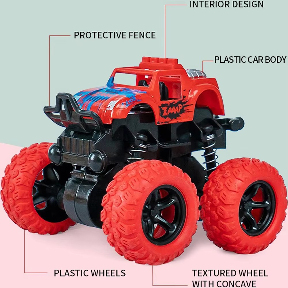 Hot Toys Car Monster Truck Fou - Hot Wheels Car Monster Trucks recension och pris