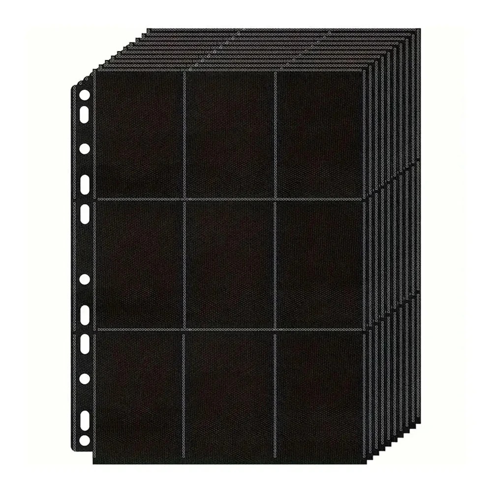 10Pack Black 9-Pocket A4 Tradi - Trading Card Binder recension och pris