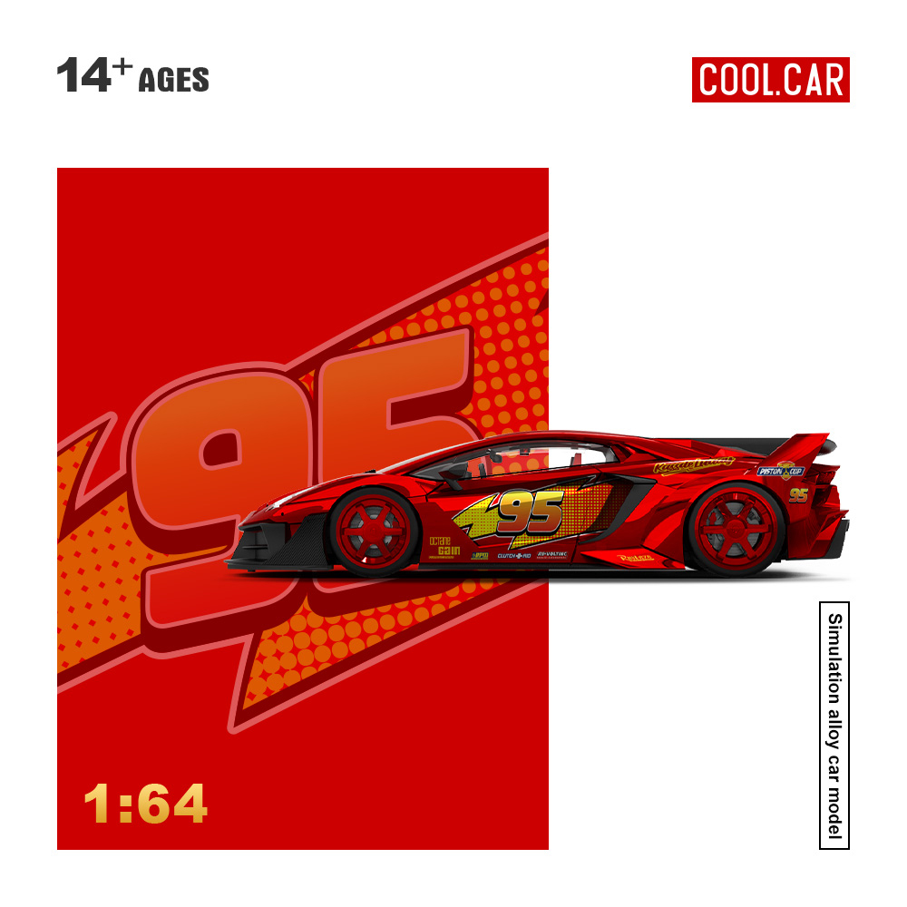 Cool Car 1:64 GT EVO Lightning - Die Cast Car 1 64 recension och pris
