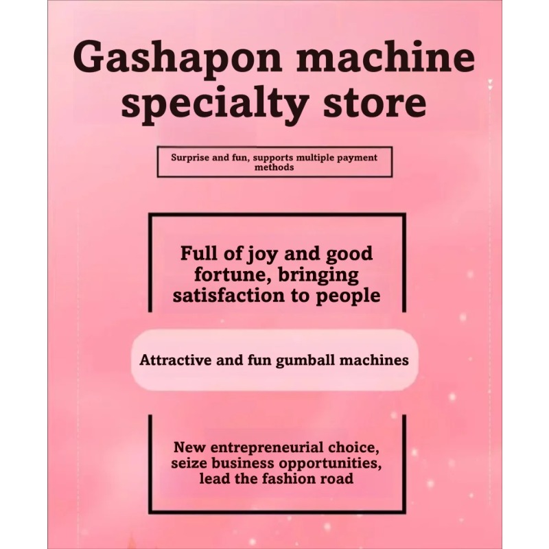 Commercial Large Gashapon Caps - Capsule Toy Gashapon recension och pris