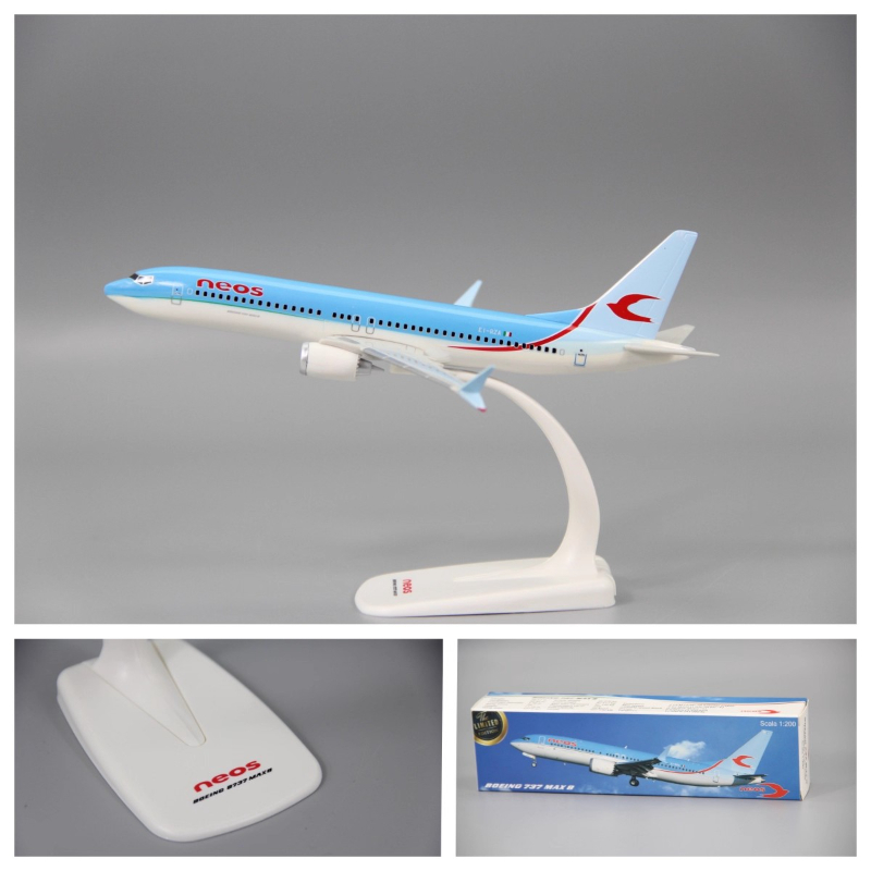 1:200 Scale B737 MAX8 Neos Air - Model Airplane Plastic recension och pris